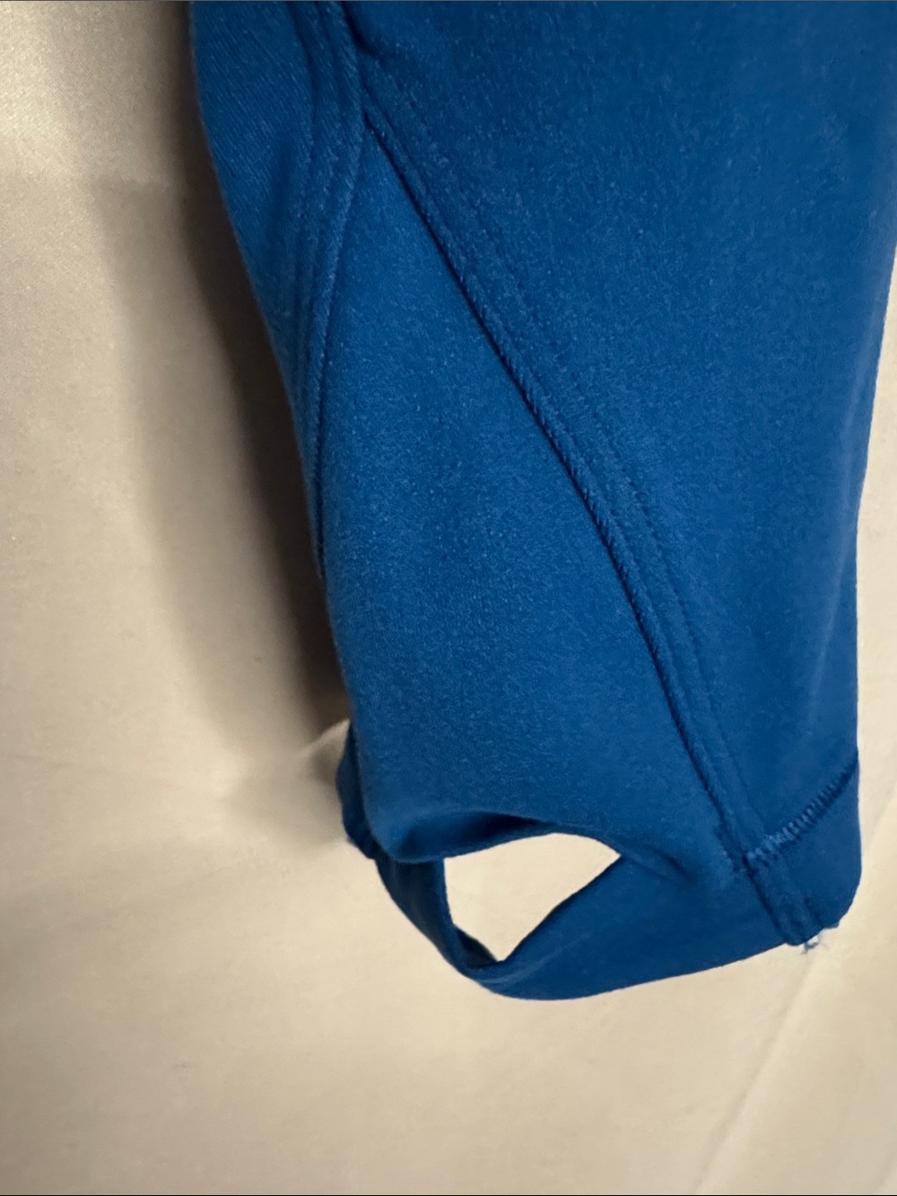 Athleta Transcend Long-Sleeve Wrap-Style Top, Size XL, Color Teal Blue - Picture 6 of 12
